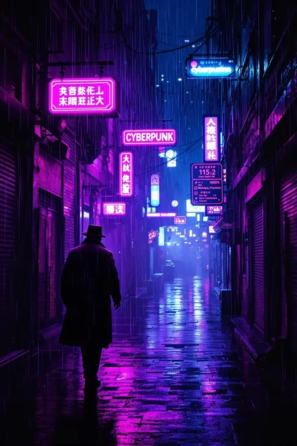 霓虹夜行者